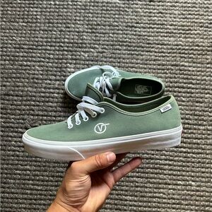 Green Like New Vans